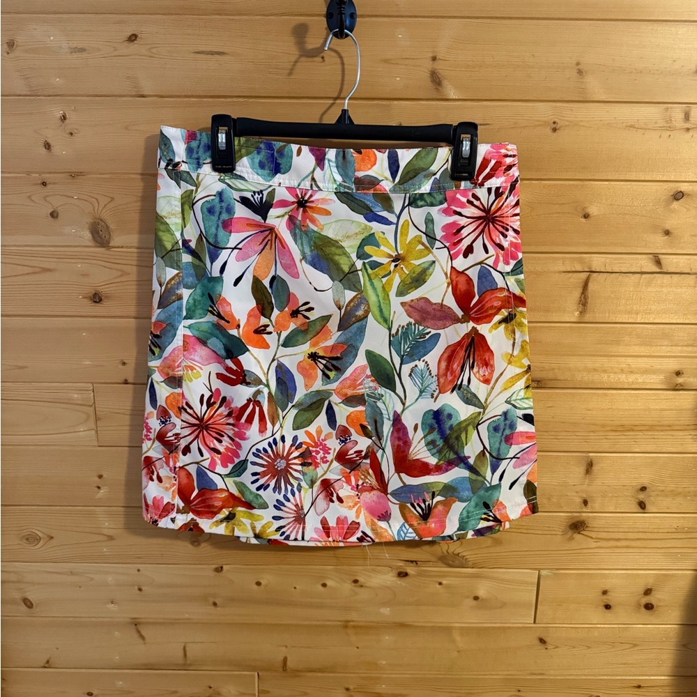 Women’s Floral Rip Skirt Hawaii Sz M